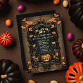 Stijl Halloween Uitnodiging -