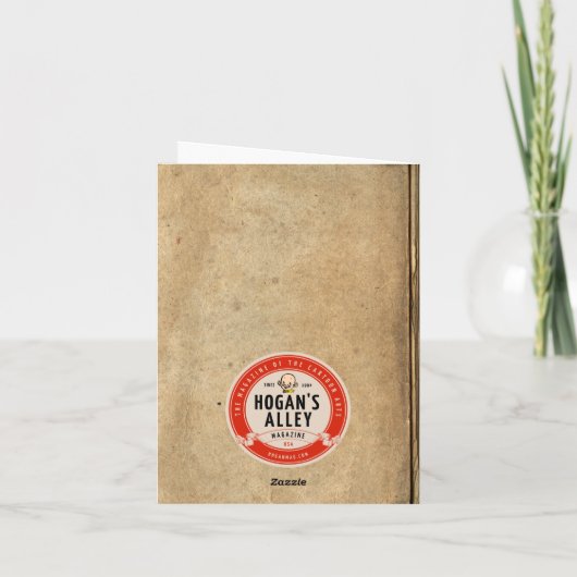 -stijl "Happy Couple" Note Kaart (Achterkant)