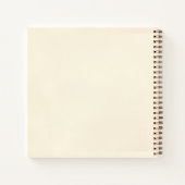  stijl hart roze rozen Valentijnsdag Notitieboek (Achterkant)