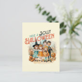  stijl "Have a Jolly Halloween" Briefkaart (Staand voorkant)