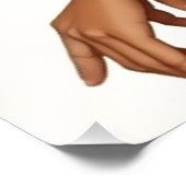  Stijl Hawaii Reizen Honolulu Hula Meisje Foto Afdruk (Hoek)