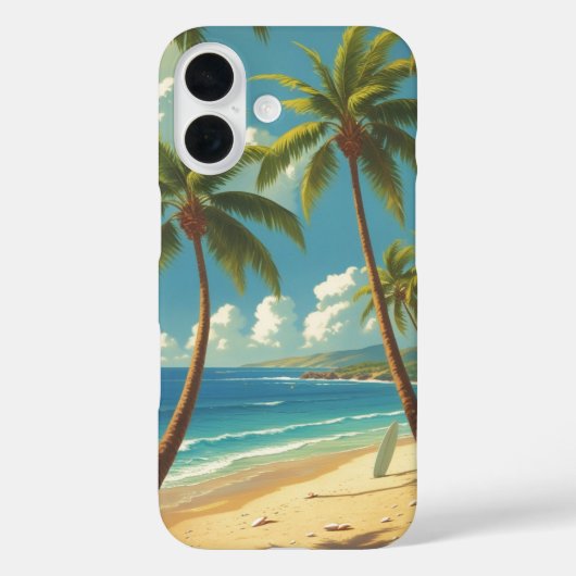 stijl Hawaiiaanse reizen Aloha van Hawaï Case-Mate iPhone Case (Achterkant)