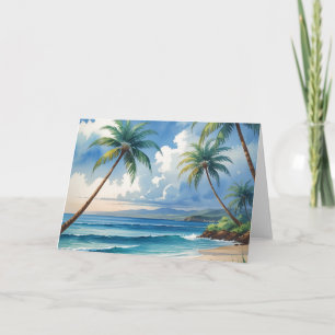  stijl Hawaiiaanse reizen Aloha van Hawaï Kaart