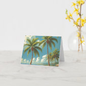 stijl Hawaiiaanse reizen Aloha van Hawaï Kaart (Gele Bloem)