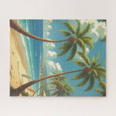 stijl Hawaiiaanse reizen Aloha van Hawaï Legpuzzel (Horizontaal)