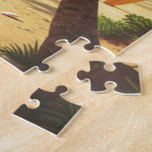 stijl Hawaiiaanse reizen Aloha van Hawaï Legpuzzel (Zijkant)