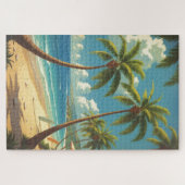 stijl Hawaiiaanse reizen Aloha van Hawaï Legpuzzel (Horizontaal)