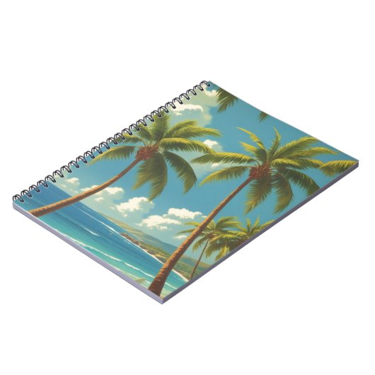 stijl Hawaiiaanse reizen Aloha van Hawaï Notitieboek (Linkerzijde)