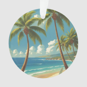  stijl Hawaiiaanse reizen Aloha van Hawaï Ornament