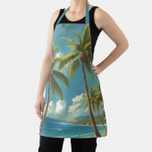 stijl Hawaiiaanse reizen Aloha van Hawaï Schort (Insitu)