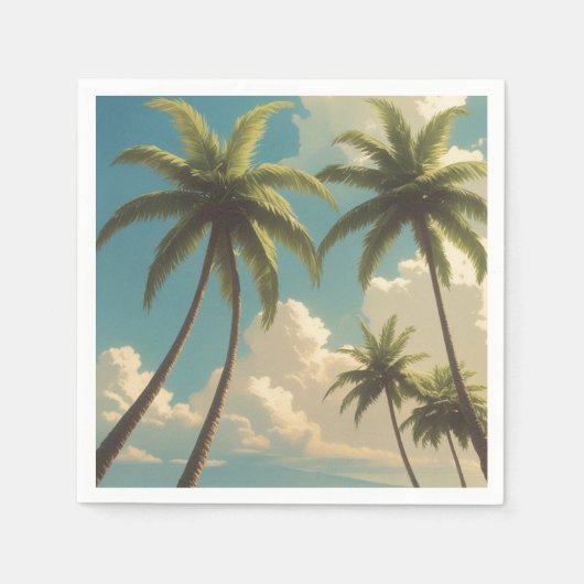  stijl Hawaiiaanse reizen Aloha van Hawaï Servet (Voorkant)