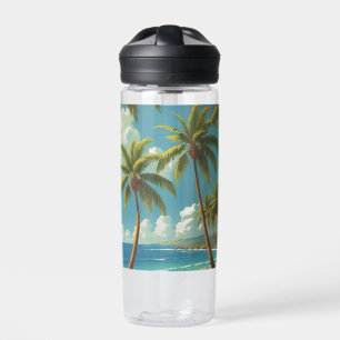  stijl Hawaiiaanse reizen Aloha van Hawaï Waterfles