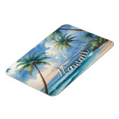  stijl Hawaiian Travel Coast Blue Zee Magneet (Linkerzijde)