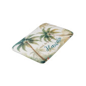  stijl Hawaiian Travel Honolulu Badmat (Gekanteld)