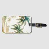 stijl Hawaiian Travel Honolulu Bagagelabel (Voorkant (horizontaal))