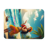  stijl Hawaiian Travel Honolulu Hula Meisje Magneet (Horizontaal)