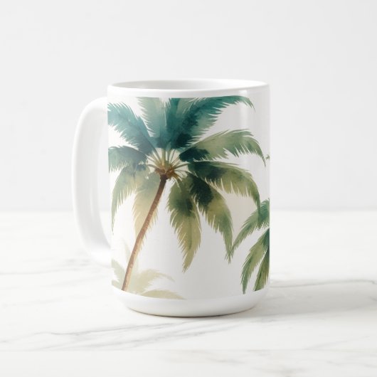  stijl Hawaiian Travel Honolulu Koffiemok (Voorkant links)