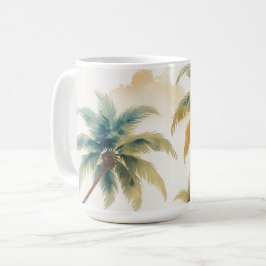  stijl Hawaiian Travel Honolulu Koffiemok (Voorkant links)