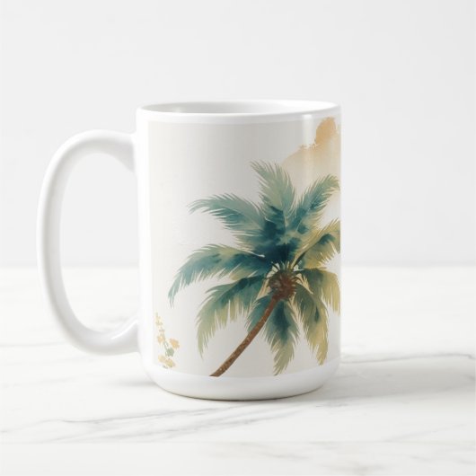  stijl Hawaiian Travel Honolulu Koffiemok (Links)