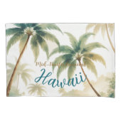  stijl Hawaiian Travel Honolulu Kussensloop (Voorkant)