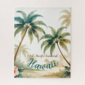 stijl Hawaiian Travel Honolulu Legpuzzel (Verticaal)