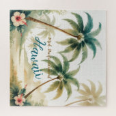 stijl Hawaiian Travel Honolulu Legpuzzel (Horizontaal)