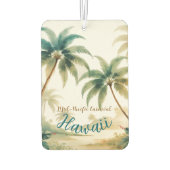 stijl Hawaiian Travel Honolulu Luchtverfrisser (Achterkant)