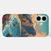  stijl Hawaiian Travel Honolulu Mid-Pacific Case-Mate iPhone Case (Achterkant (horizontaal))