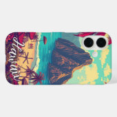  stijl Hawaiian Travel Honolulu Mid-Pacific Case-Mate iPhone Case (Achterkant (horizontaal))