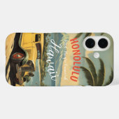stijl Hawaiian Travel Honolulu Mid-Pacific Case-Mate iPhone Case (Achterkant (horizontaal))