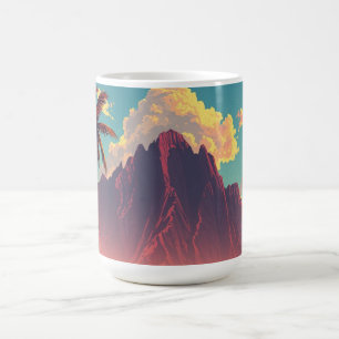  stijl Hawaiian Travel Honolulu Mid-Pacific Koffiemok