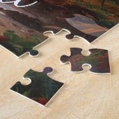 stijl Hawaiian Travel Honolulu Mid-Pacific Legpuzzel (Zijkant)