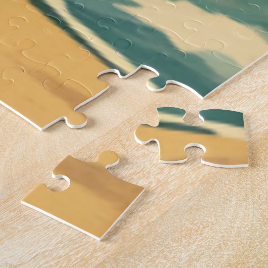  stijl Hawaiian Travel Honolulu Mid-Pacific Legpuzzel (Zijkant)