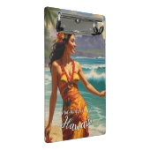 stijl Hawaiian Travel Honolulu Mid-Pacific Mini Klembord (Schuin)