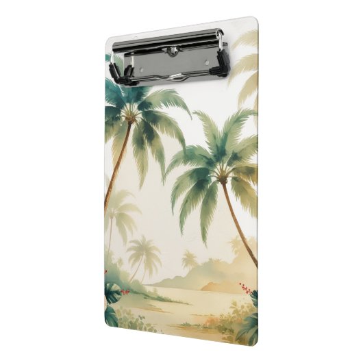stijl Hawaiian Travel Honolulu Mini Klembord (Angled2)