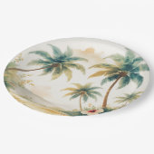  stijl Hawaiian Travel Honolulu Papieren Bordje (Gekanteld)