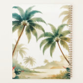  stijl Hawaiian Travel Honolulu Planner (Achterkant)
