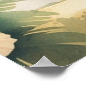  stijl Hawaiian Travel Honolulu Poster (Hoek)