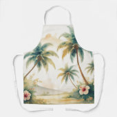  stijl Hawaiian Travel Honolulu Schort (Voorkant)