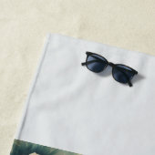  stijl Hawaiian Travel Honolulu Strandlaken (In situ)