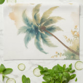  stijl Hawaiian Travel Honolulu Theedoek (Gevouwen)