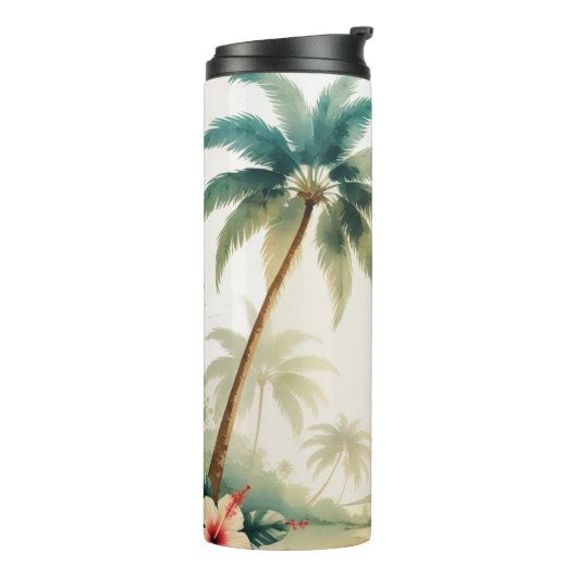 stijl Hawaiian Travel Honolulu Thermosbeker (Gedraaid links)