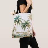  stijl Hawaiian Travel Honolulu Tote Bag (Dichtbij)