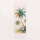 stijl Hawaiian Travel Honolulu Yogamat (Achterkant)