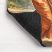  stijl Hawaiian Travel Hula Meisje Dansen Muismat (Hoek)