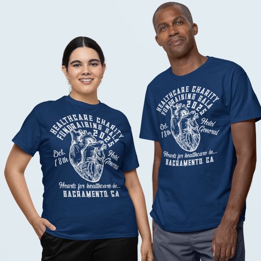 -stijl Health Charity Fundraiser T-shirt