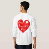 Stijl: Heren Basic Sweatshirt Doe elke outdoor act (Achterkant volledig)