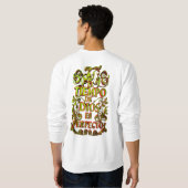 Stijl: Heren Basic Sweatshirt Doe elke outdoor act (Achterkant volledig)