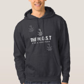 Stijl: Heren Basic Sweatshirt (Donkergrijs Vivid) (Voorkant)