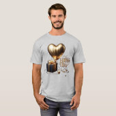 Stijl: Heren Basic T-Shirt Comfortabel, casual en (Voorkant volledig)